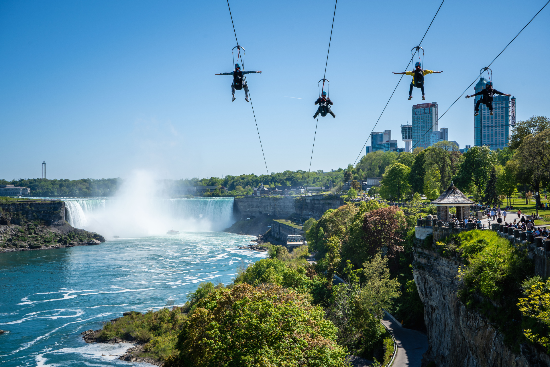 WildPlay Zipline to the Falls