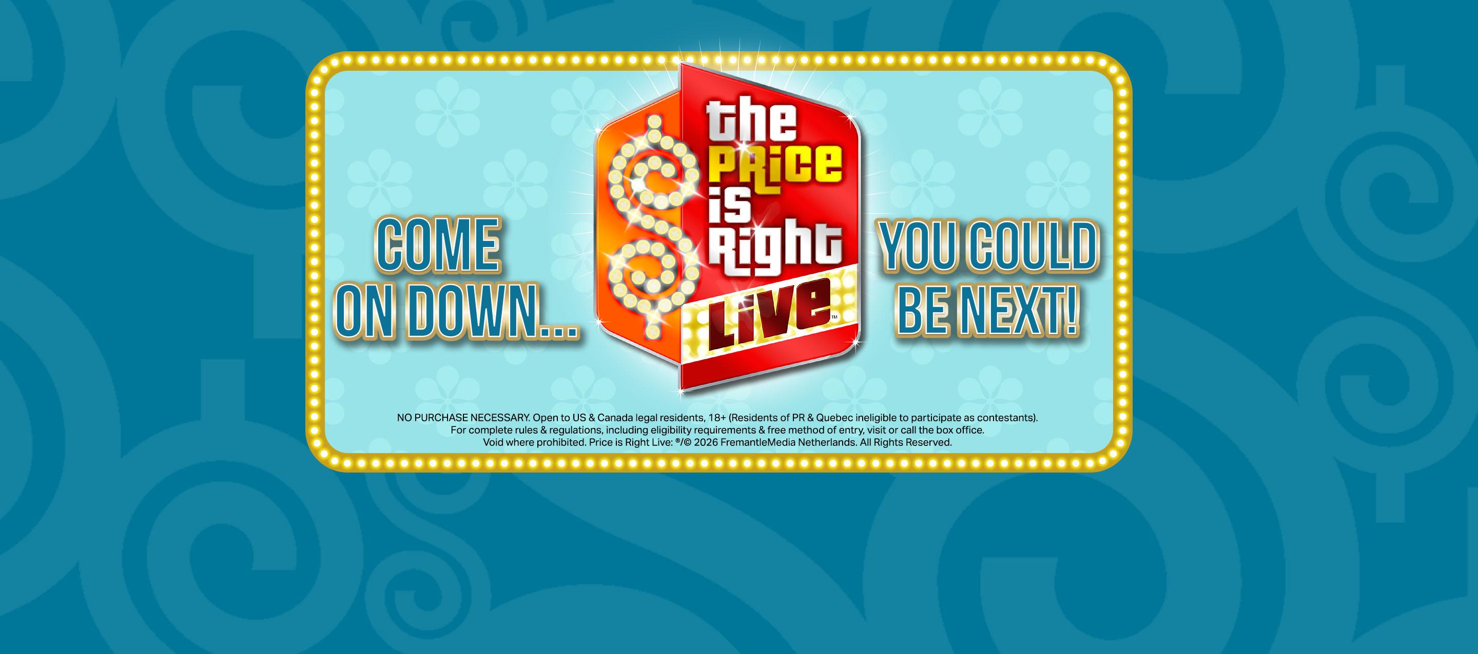 price is right live!