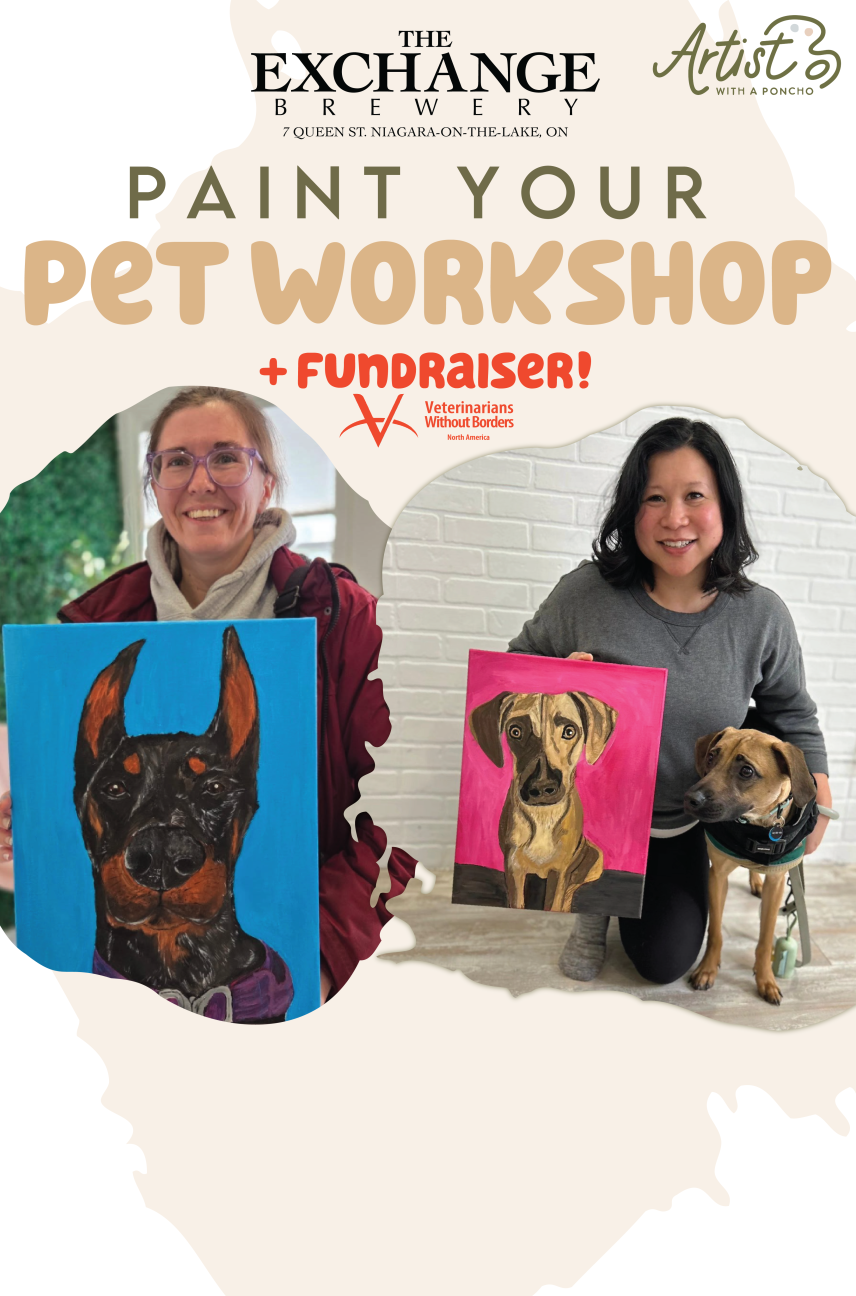 Paint Your Pet Workshop + Fundraiser!